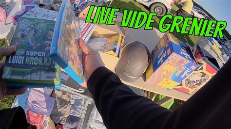 Le premier LIVE VIDE GRENIER 2021 ça commence mal YouTube