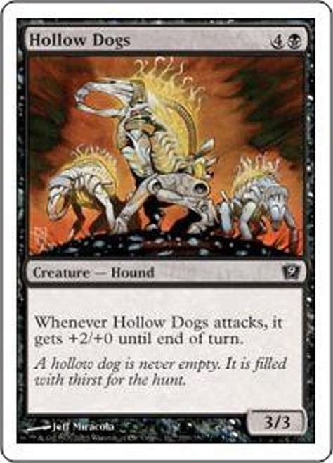 Magic The Gathering 9th Edition Single Card Common Hollow Dogs 139 Toywiz