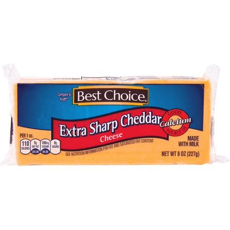 Best Choice Extra Sharp Cheddar Cheese Cheddar Reasor S