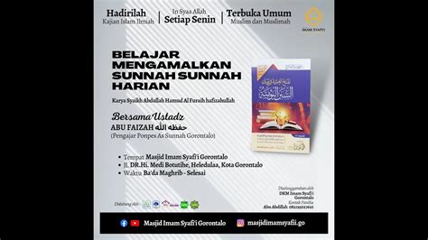 Belajar Mengamalkan Sunnah Sunnah Harian YouTube