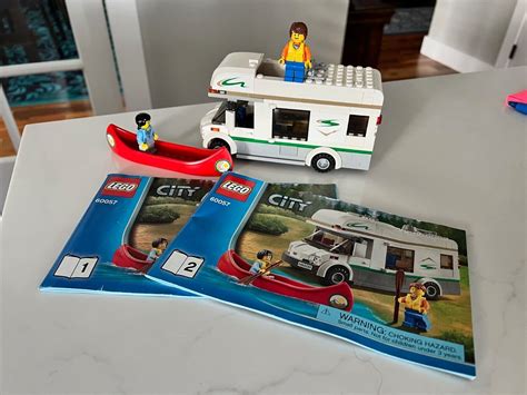 Lego City Set 60057 Camper Van With Instructions Ebay