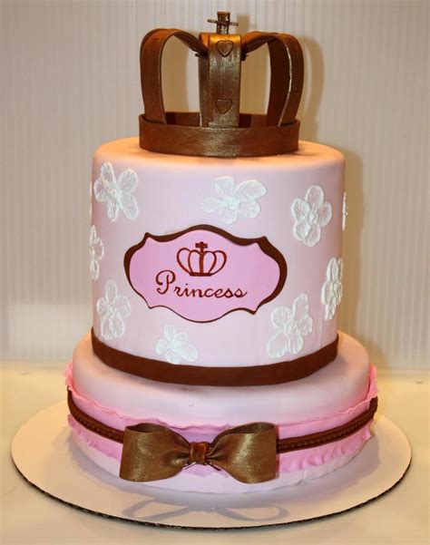 Princess Baby Shower Cake - CakeCentral.com