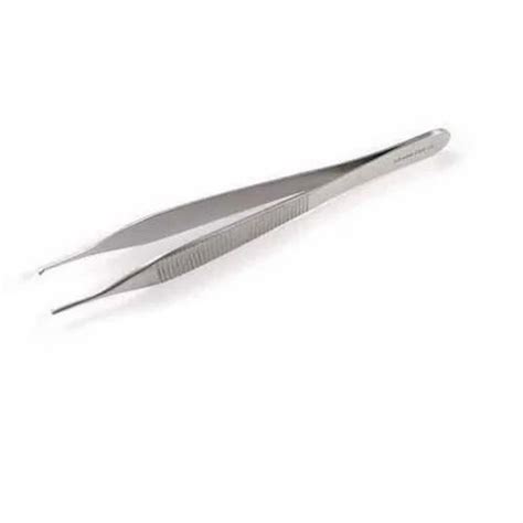 Coated Adson Dissecting Forceps Size Dimension Inch Length At