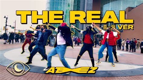 Kpop In Public Ateez The Real Ver One Take