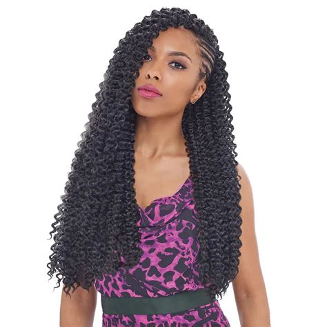 Harlem 125 Kima Braid 3x Water Wave 22 2 Braided Hairstyles Hair Styles Beautiful Curls