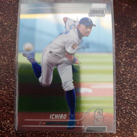 Mlb Topps Ichiro Stadium Club Chrome Topps