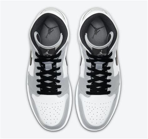 Air Jordan 1 Mid Light Smoke Grey 554724-092