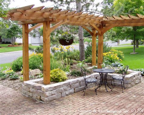 L Shaped Pergola Houzz