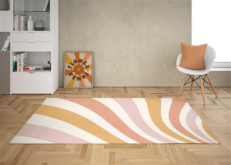 Pastel Rug Pink Rug Cute Rug Aesthetic Bedroom Rug Teen Etsy Hong Kong