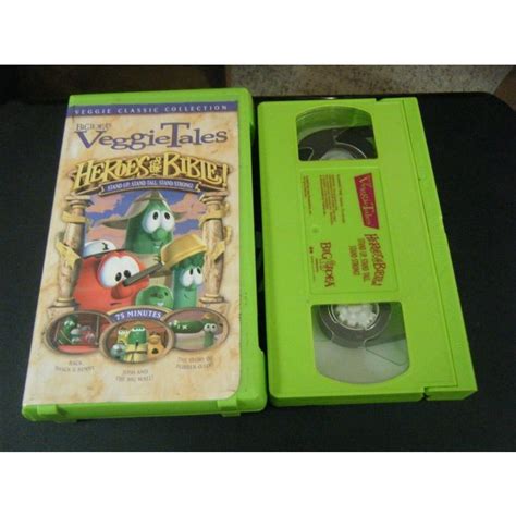 Veggietales Stand Up Stand Tall Stand Strong Vhs 2002 On Ebid United States 182928663