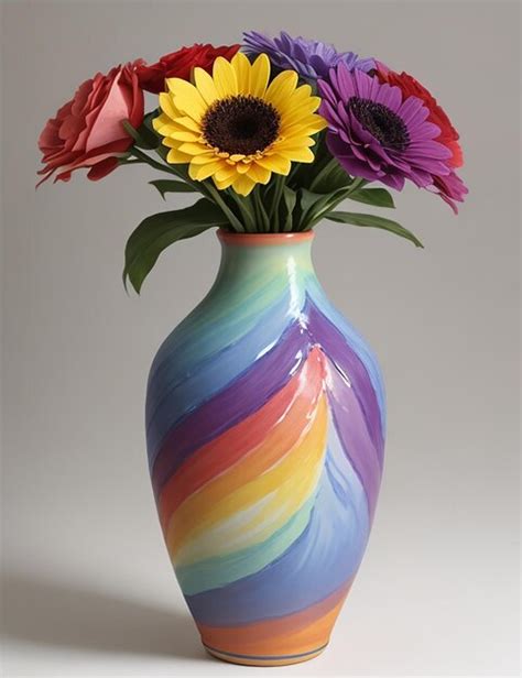 Premium Ai Image Beautiful Flower Vase Images