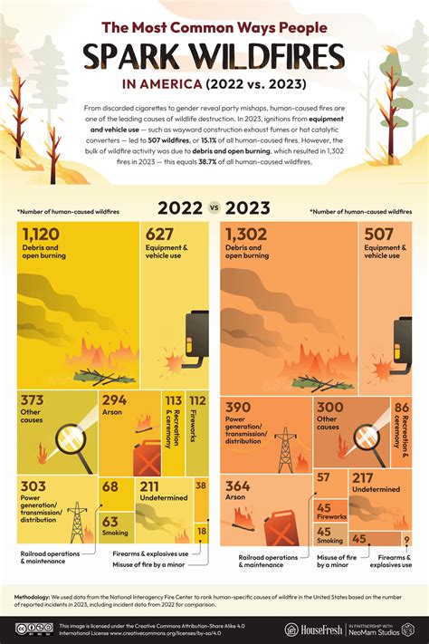 A Cool Guide To Understand The Most Common Human Causes Of Wildfires In