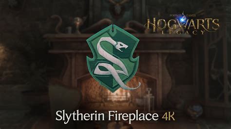 Hogwarts Legacy Slytherin Fireplace 4k Youtube