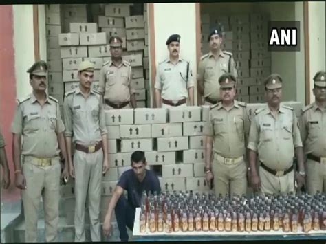 Lucknow Illicit Liquor Worth Over Rs 50 Lakh Seized 1 Arrested