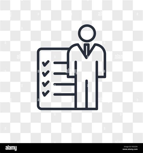 roles and responsibilities vector icon isolated on transparent ...