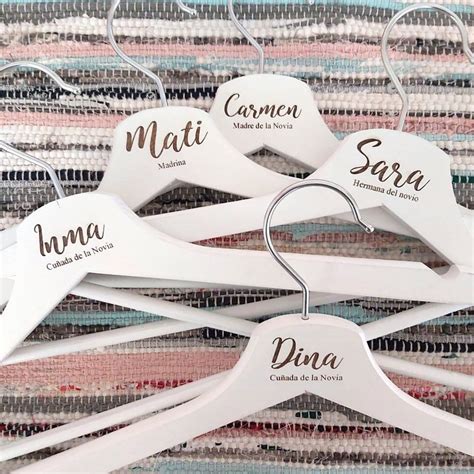 Perchas Personalizadas Para Boda