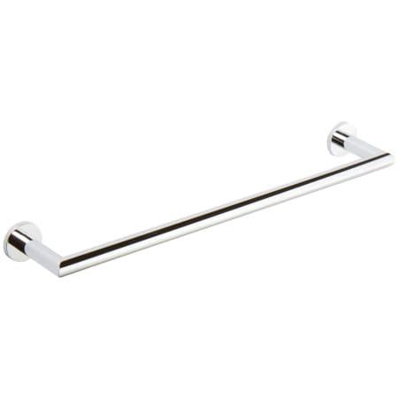 Ginger Pc Polished Chrome Kubic Towel Bar With Plain Rosette