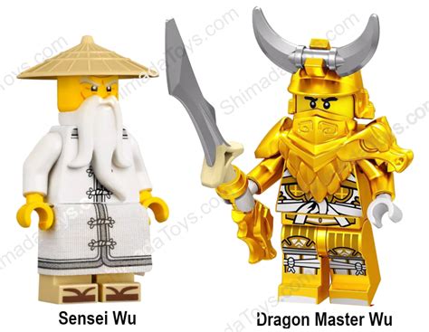 Lego Ninjago Golden Ninja Lloyd Garmadon Gold Dragon Master