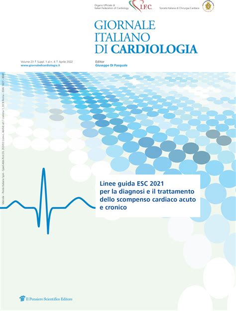 Linee Guida Esc Per La Diagnosi E Il Trattamento Dello Scompenso