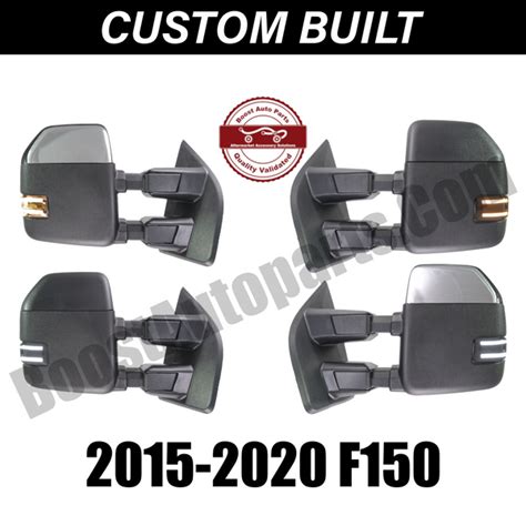 2015 2020 Ford Tow Mirrors F150 Free Shipping Boost Auto