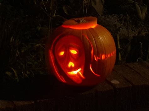 my Scary Movie inspired carving : r/pumpkincarving