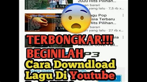 Cara Menyimpan Lagu Dari Youtoube Ke Galeri Musik Tanpa Mendowndload