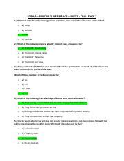 Sophia Principles Of Finance Unit Challenge Pdf Sophia