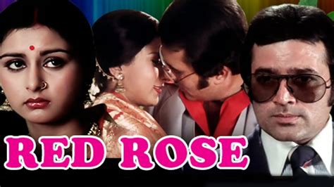 कसक सदए Rajesh Khanna Poonam Dhillon Red Rose 4K Kishore Kumar