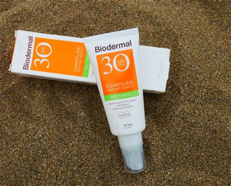 Biodermal Matterende Zonneflu De Gezicht Spf Review