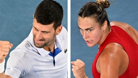 Djokovic Sabalenka Face Australian Open Quarter Final Tests Tennis