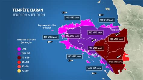 Temp Te Ciaran Chronologie Du Passage De La Temp Te Actualit S