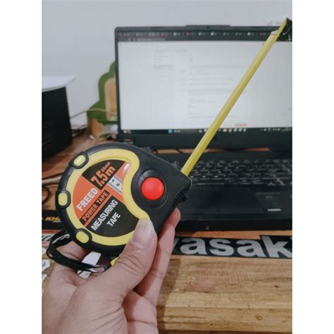 Jual Freed Meteran M Meteran Tukang Measuring Tape Meteran Karet