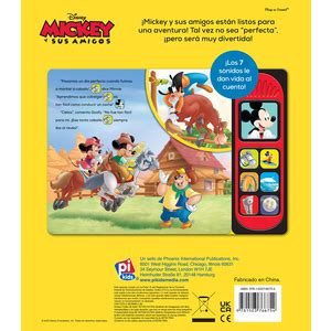 Disney Mickey Y Sus Amigos Un D A Perfecto Libro De Sonidos Pi