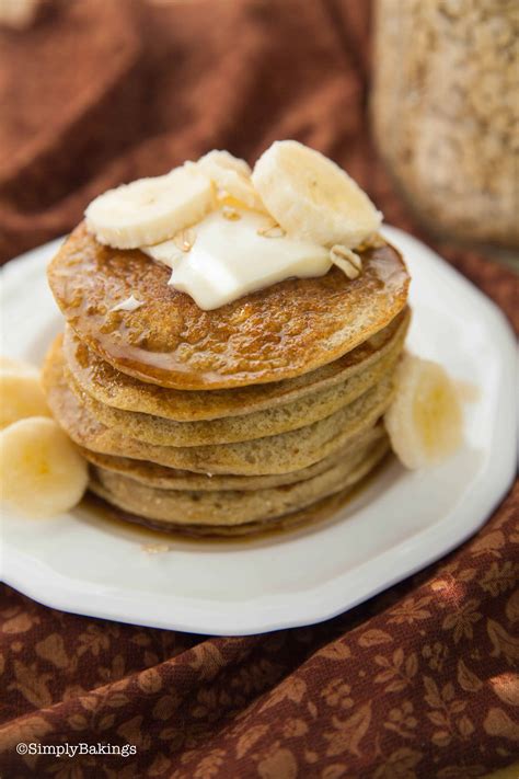 Vegan Banana Oat Pancakes You Can Make In Minutes Easy Recipes