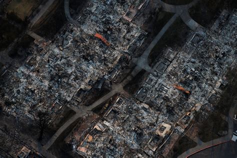 Scale Of California Wildfire Devastation Seen In Shocking Aerial Photos