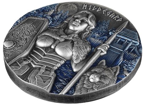 2 Oz Silver 2022 Valkyries Hildegard Germania Mint The Coin Hunter