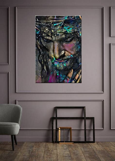 Jesus Light Digital Arts By L Roche Artmajeur