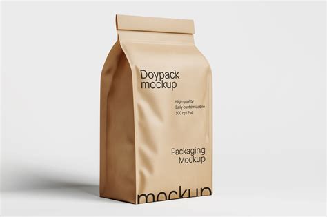 Kraft Paper Coffee Bag Mockup Mockupdaddy