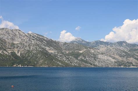 Bay Of Kotor Boka Kotorska Montenegro Stock Image Image Of Kotorska