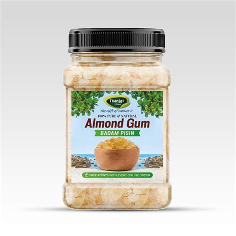 Buy Thanjai Natural 1kg Almond Gum Badam Pisin Badam Gum Premium