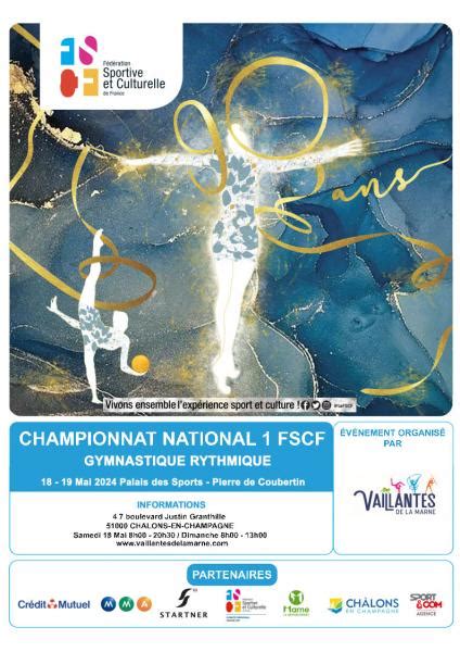 Gymnastique Rythmique Championnat National Fscf