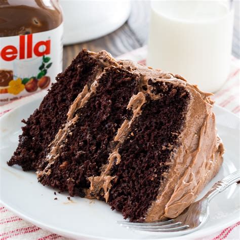 Nutella Chocolate Cake Spicy Southern Kitchen