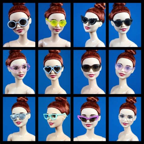 Barbie Fashionistas Choose Pick Set 28 Sunglasses Glasses Ken Barbie 1959 Ebay