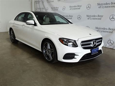 New 2019 Mercedes Benz E Class E 300 4matic® 4dr Car In Lynnwood 290764 Mercedes Benz Of Lynnwood