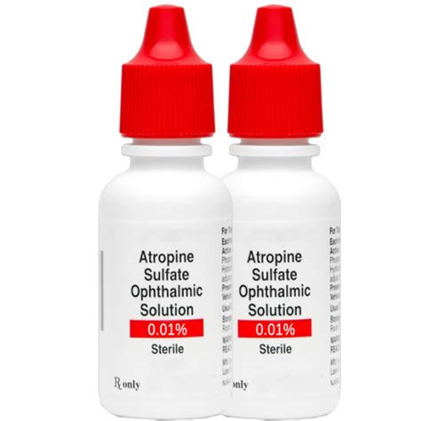 2 ea. Atropìne 0.01% Ophthalmic Solution - 4ml | Thefloaterdoctor