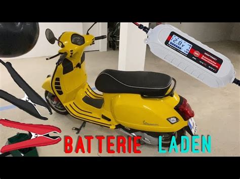 hässlich Nachdenklich Ofen batterie vespa ausbauen Verbannung hacken Gähnen