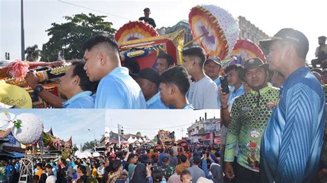 Puncak Pesona Budaya Hoyak Tabuik Ditandai Dengan Tabuik Naiak Pangkek