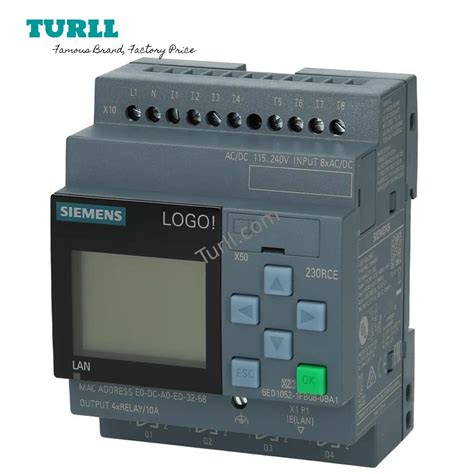 Siemens Logo 8 Plc 230rce Logic จอแสดงผลโมดูล Ethernet Web Basic Units