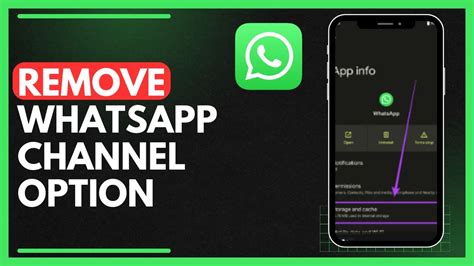 How To Remove Whatsapp Channel Option New Youtube