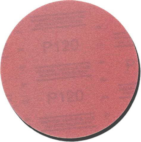 3m Hookit Red Abrasive Disc 01300 5 In 120 Grit No Hole